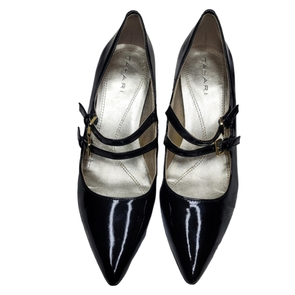 Tahari Black Heels with Sleek Design - Picture 1 of 5
